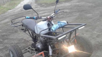 Украинец собрал в гараже мощный квадроцикл (фото, видео)