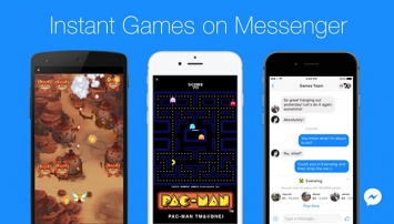 Facebook запустил Instant Games в мессенджере и новостной ленте