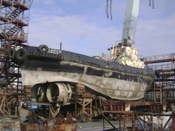 На ЧСЗ с начала года отремонтировали 23 судна с использованием околостапельной плиты