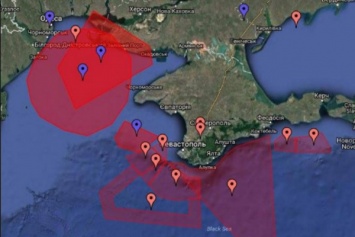 Стрельбы у Крыма: опасную зону показали на карте