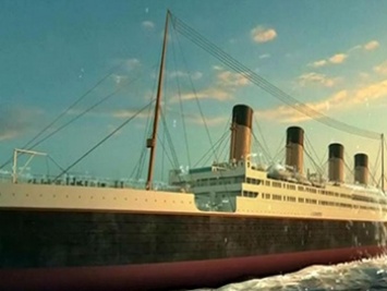В Китае строят туристический аттракцион в котором будет копия "Титаника"
