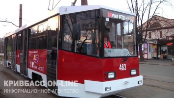 В Кривом Роге модернизировали очередной трамвай