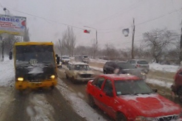 Началось: В Одессе уже повалил снег