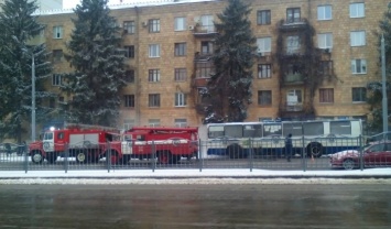 В Харькове горел переполненный автобус