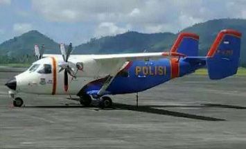 В Индонезии разбился самолет с 15 людьми на борту