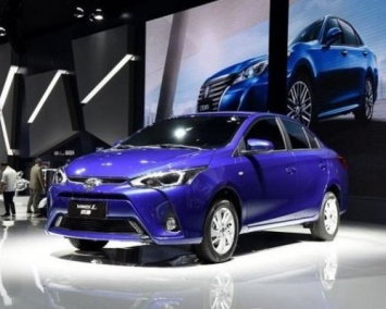 Toyota в Китае представила свой обновленный компактный седан Yaris L