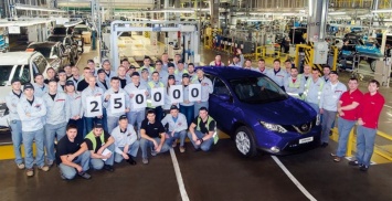 В Санкт-Петербурге выпущен 250 000-ый экземпляр Nissan