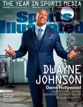 Дуэйн Джонсон появился на обложке журнала Sports Illustrated