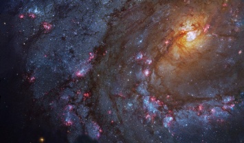 Ученые обнаружили новую карликовую галактику в районе Messier 83