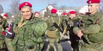 Отправку сотен бойцов чеченского спецназа в Сирию сняли на видео