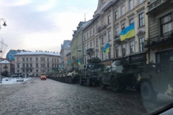 Во Львове прошел Марш защитников Украины