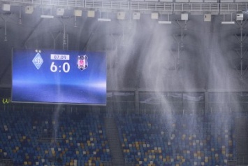 ФК «Динамо» одержал самую крупную в своей истории победу в Лиге чемпионов УЕФА