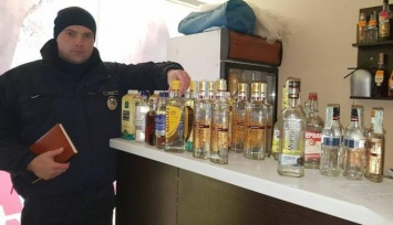 В Харькове патрульные прикрыли очередную "наливайку"
