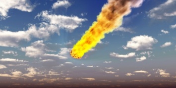 В Хакассии обломки метеорита достигли поверхности земли