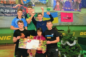 В Запорожье впервые за десять лет прошел клубный чемпионат Украины по настольному теннису