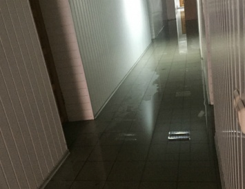 Кременчугскую полицию затопило канализацией
