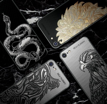 Rich Murray украсила iPhone7 изображениями вымирающих животных