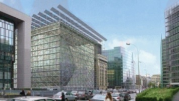 В Брюсселе откроют новое здание Европейского совета, имеющее форму яйца (фото)