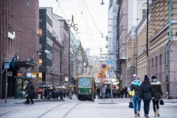 Хельсинки встречает туристов честным и смелым плакатом. Николаеву он бы тоже не помешал