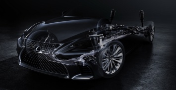 Седан Lexus LS нового поколения показали на официальном тизере