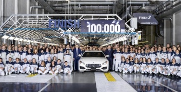 На заводе Maserati выпущен 100-тысячный автомобиль
