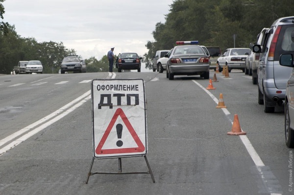 На Киевском шоссе произошло масштабное ДТП