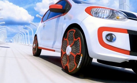 Компания Hankook Tire будет создавать безвоздушные шины-колеса из переработанных материалов (ФОТО,ВИДЕО)