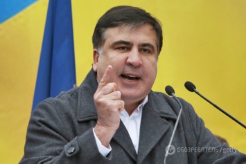"Повел себя по-быдлятски": в сети призвали Саакашвили извиниться перед журналисткой