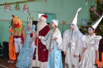 Николаевская «Аграрка» устроила праздник в Привольненской специализированной школе-интернате
