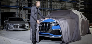 Audi везет концепт Q8 E-tron в Детройт - первые фото