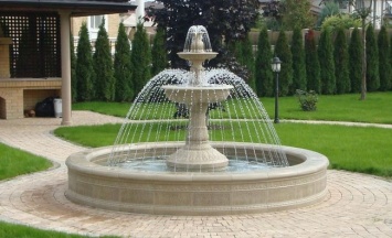 Строим фонтан на загородном участке - ничего сложного!