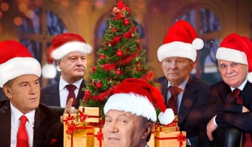 Все 5 украинских президентов поздравили всех с Новым годом в одном видео