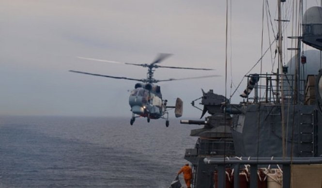 Морская авиация ВМФ России активно проводит военные учения