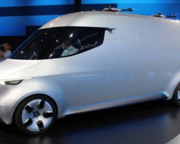 Mercedes-Benz представила концепт фургона Vision Van в Лас-Вегасе