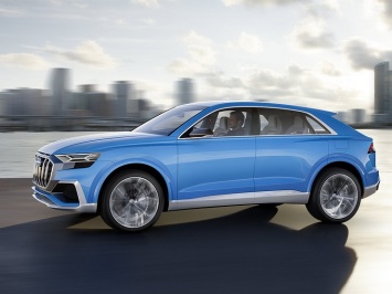 Audi показала в Детройте концепт своего будущего кроссовера Q8