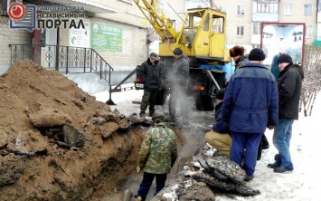 В Павлограде произошел порыв теплотрассы, 8 домов остаются без тепла