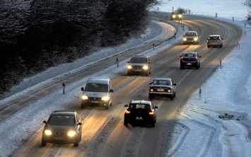 Снегопад - ситуация на дорогах Одессы