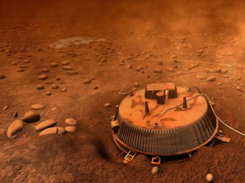 Специалисты NASA разместили ролик, в котором зонд Hyugens спускается на Титан