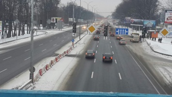 На въезде в Киев должны убрать "неудобный светофор"