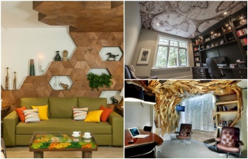 12 впечатляющих идей для оформления потолка, которые сделают его украшением интерьера