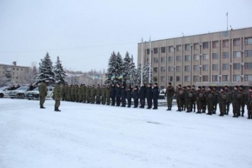 Курсанты вышли на патрулирование с полицией Славянска