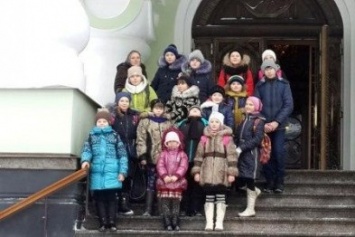 Дети из Белозерского совершили паломничество по Киеву (ФОТО)