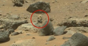 Ученые показали фото существа, охотившегося за Curiosity на Марсе