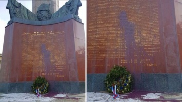 В Австрии вандалы облили краской памятник советским воинам-освободителям
