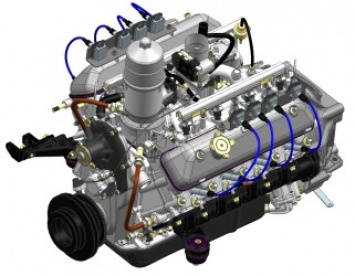 8-цилиндровый двигатель для ГАЗона Next от ЗМЗ
