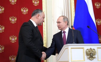 Президент Молдавии рассказал о переговорах с Владимиром Путиным