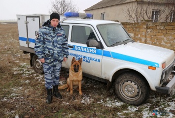 Служебная овчарка по кличке Юта помогла оперативно задержать опасного злоумышленника в Крыму (ФОТО)