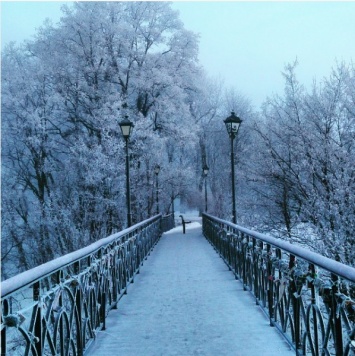 Белым-бело: Фотографии сказочных киевских пейзажей глазами пользователей Instagram