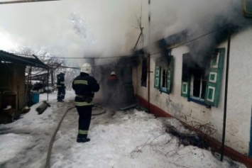 В Кременчугском районе 80-летняя старушка сгорела вместе с домом (ФОТО)