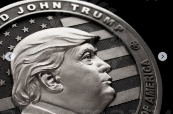 В России отчеканили монеты к инаугурации Трампа